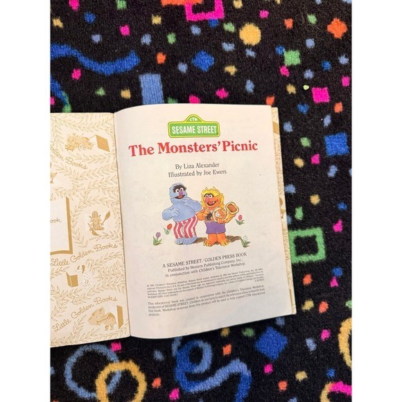 The Monsters Picnic Goldenbook