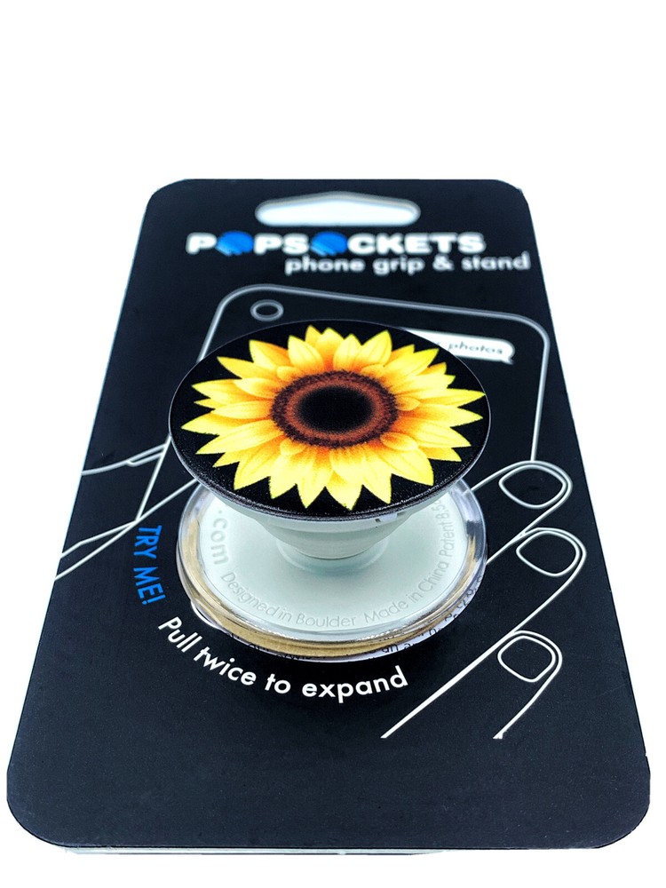 PopSockets Sunflower Flower Mobile Phone Holder PopSocket Pop Socket PopGrip