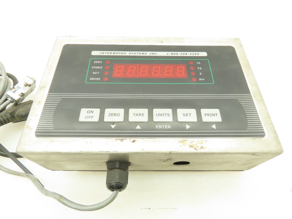 ISI Interweigh Systems Inc. 1S1-799 (cs) Digital Scale Indicator Readout