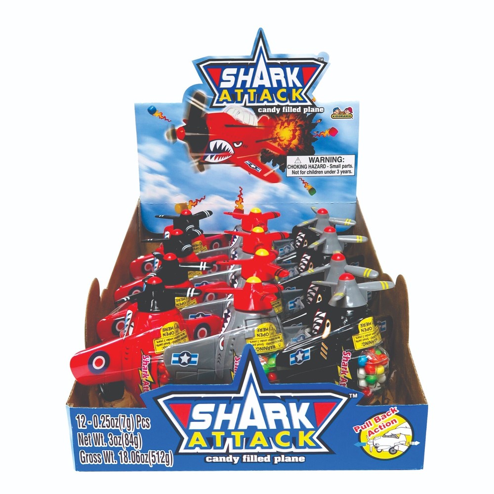 Kidsmania Shark Attack 12count – A Jawsome Candy Experience!