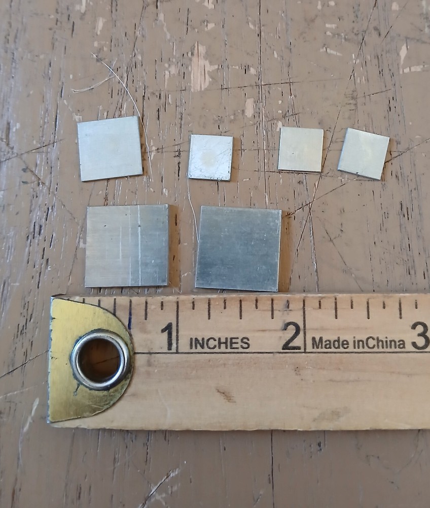 Pacific Duralunin Weights in Tin - NOS - Jeweler / Reloading