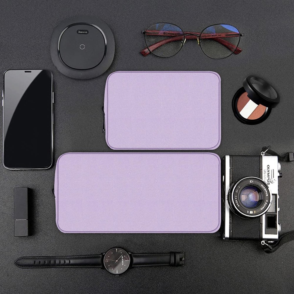 Universal Electronics Accessories Bag Pouch, 2-Pack Portable Soft Carrying Ca...