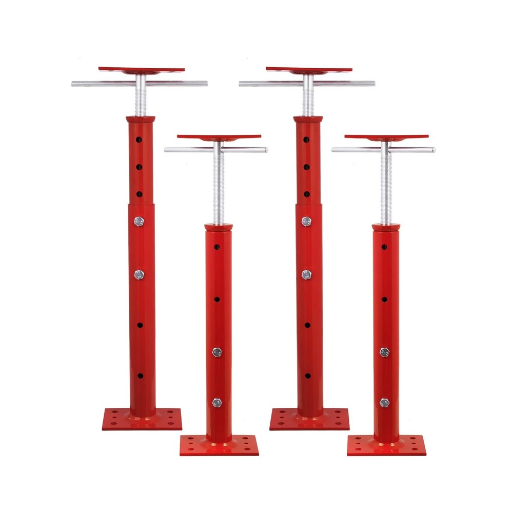 4 Pack House Jacks for Leveling 19''-36''Adjustable Support Jack,17636LBS Max...