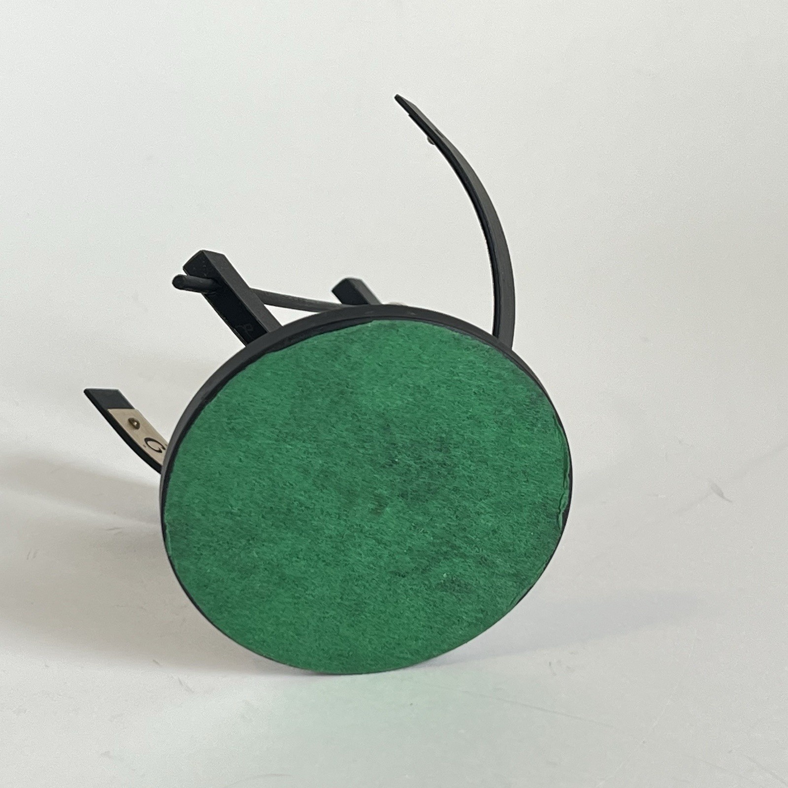 Vintage Sundial Mid Century Modern 60’s Sun Clock Metal And Brass 7 Inch