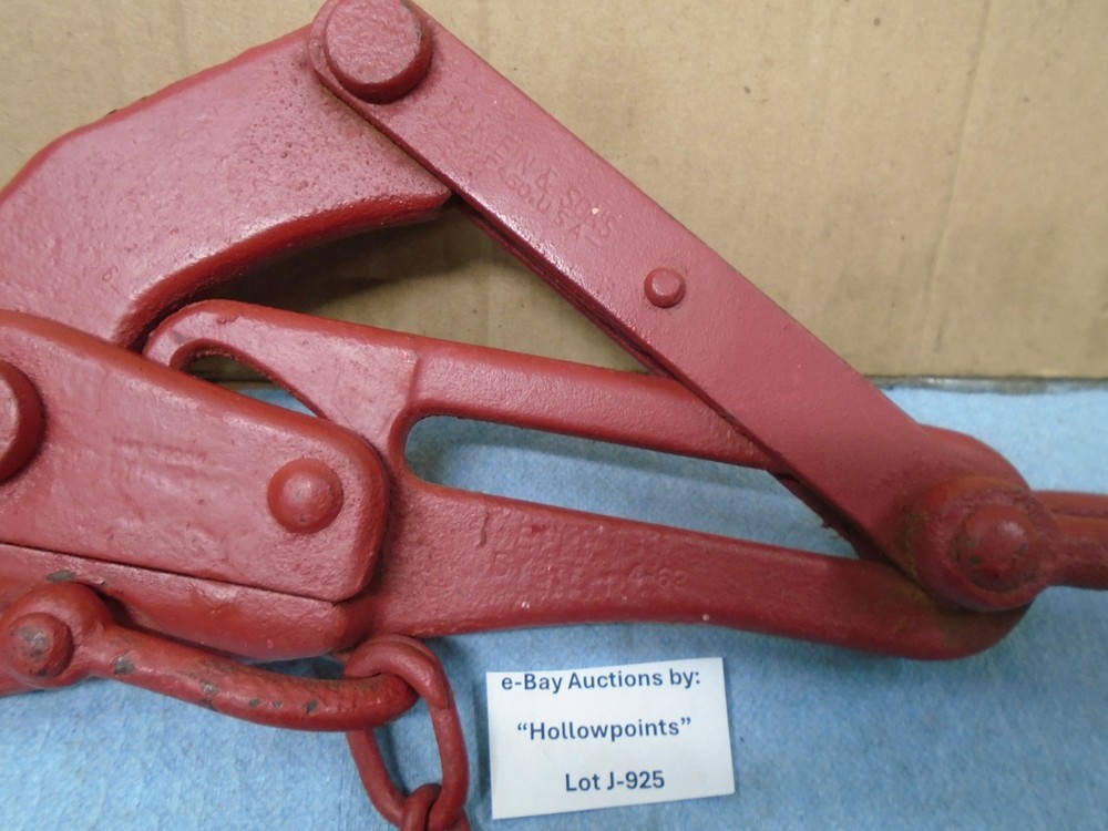 Klein vintage Bell System Wire Cable Puller Tool Unlnown model # or size J925