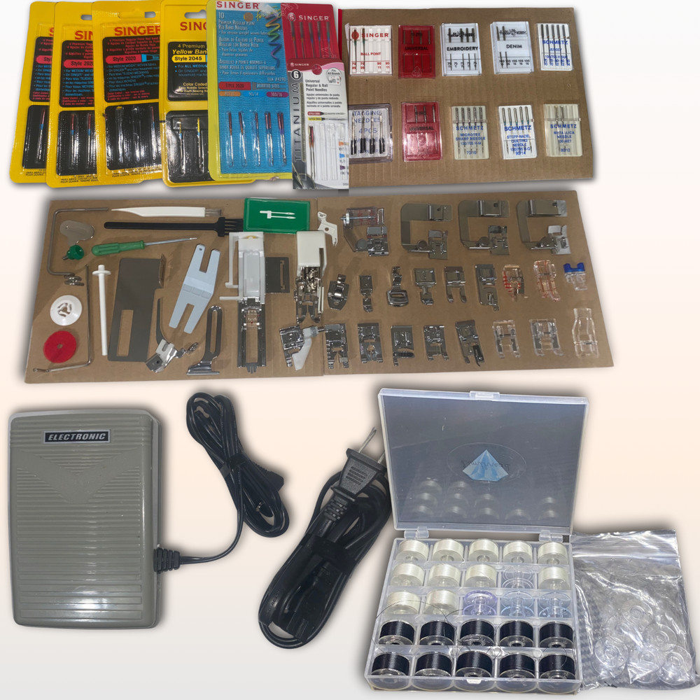 SINGER® Quantum Stylist 9960 Sewing Machine with Extension Table & BUNDLE