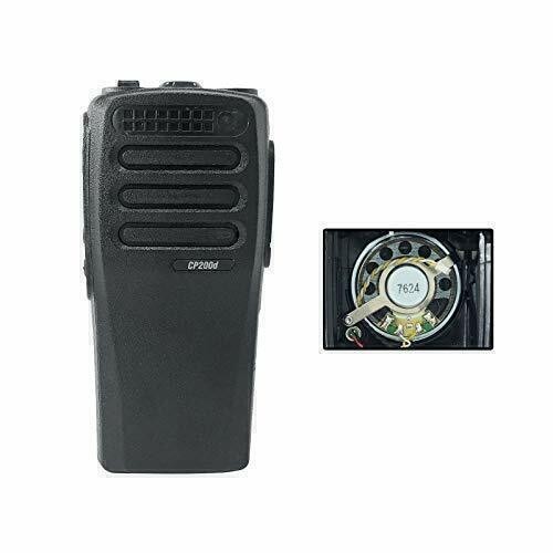 1SET Replacement CP200d Housing Case With Speaker +Mic for CP200D Oval button