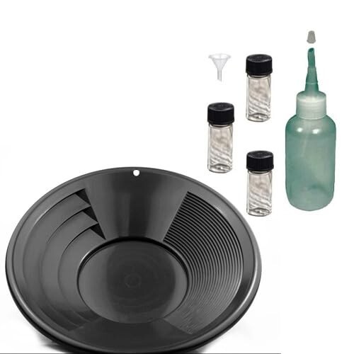 Sluice Monkey 12" Black Gold Pan Kit