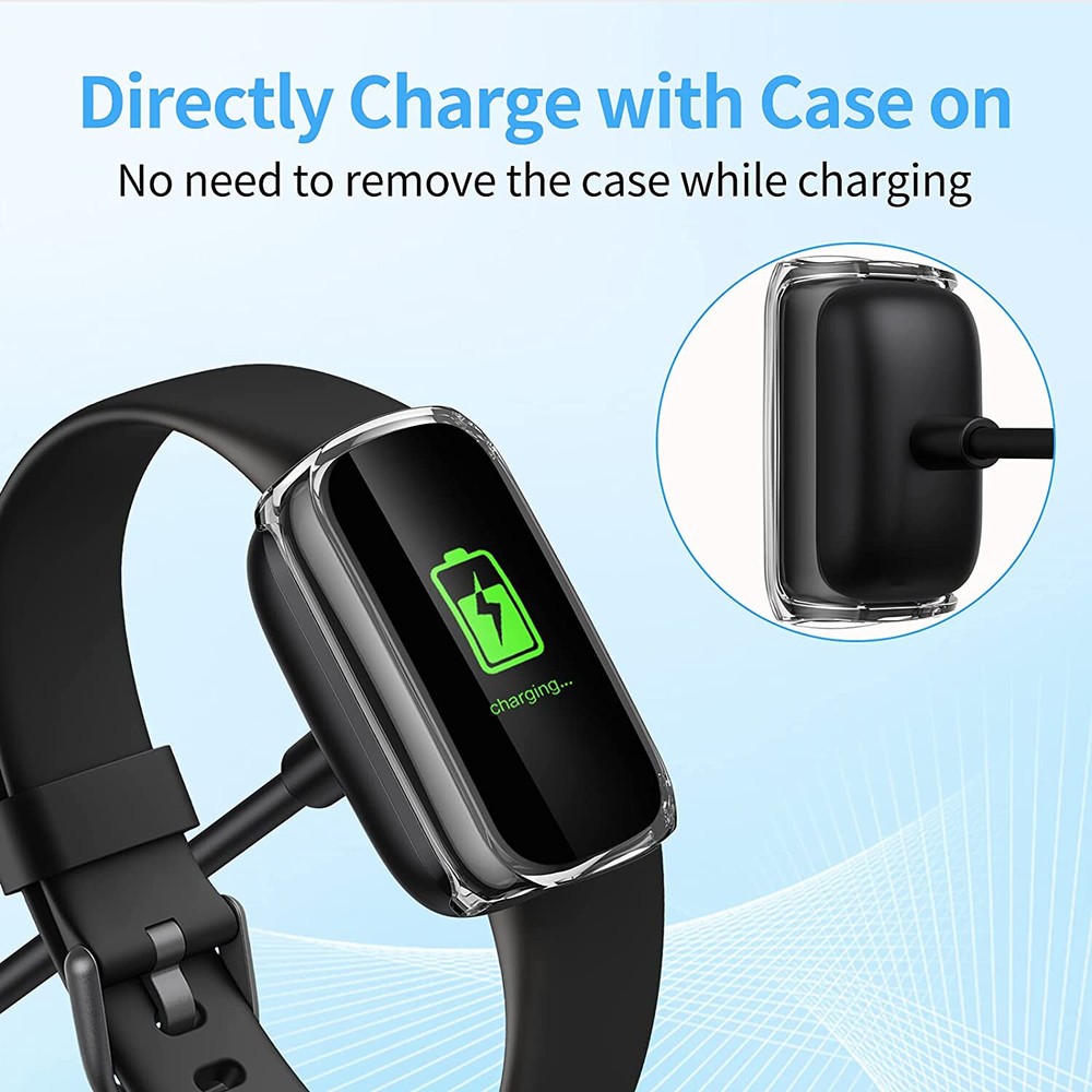 Screen Protector Case For Fitbit Luxe Soft Protective Bumper Cover