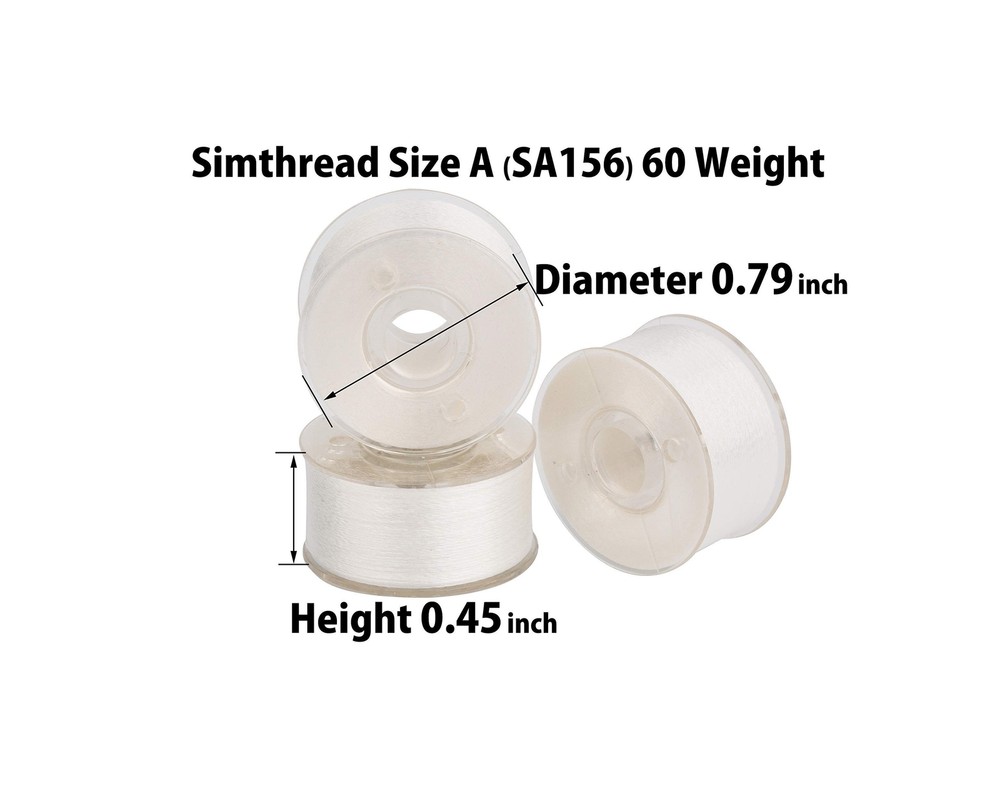 Simthread Value Pack Bundle Add-ons | Madeira 120 Colors Kit & 144pcs White P...