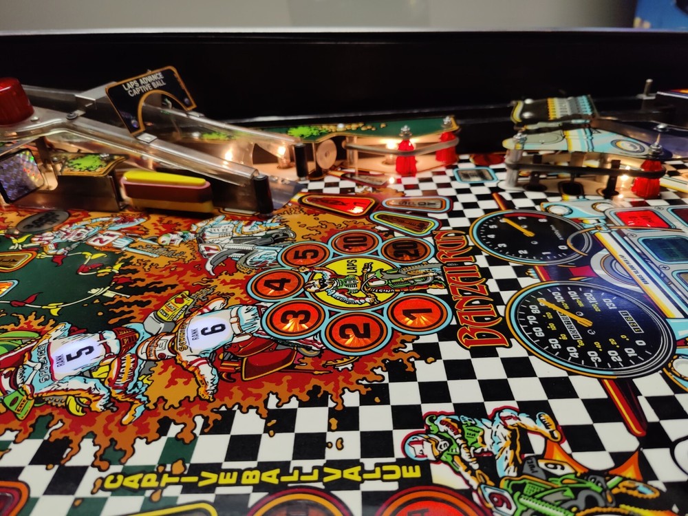 BANZAI RUN Pinball Machine - Williams 1988 - 2797
