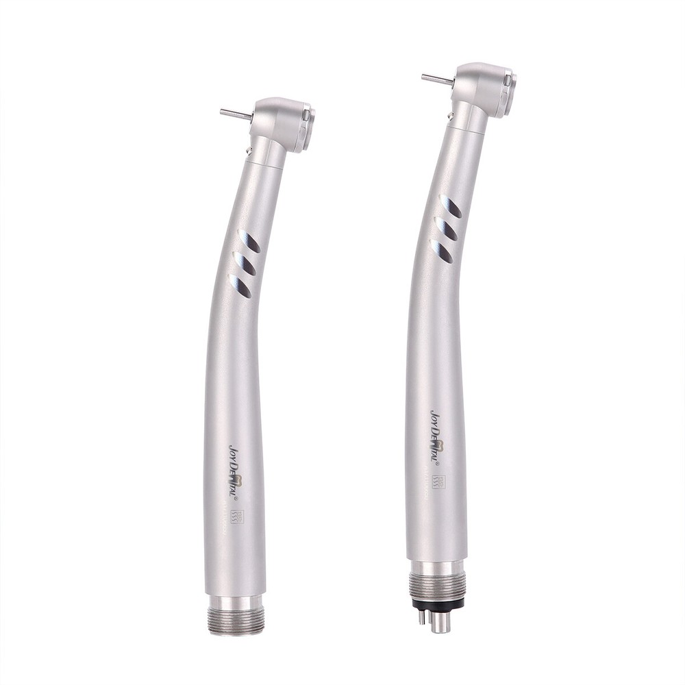 Dental E-generator LED Handpiece High Speed Ceramic Torque Head Push Button 4/2H