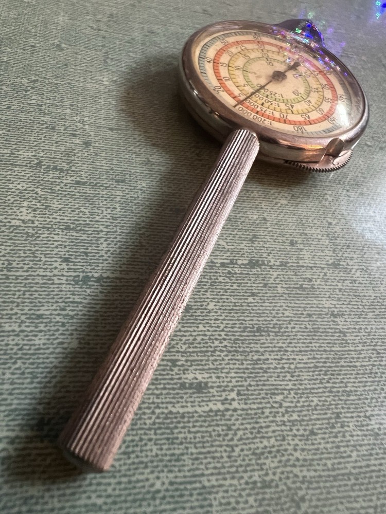 Vintage Opisometer Curvimeter Map Measuring Drafting Instrument Germany
