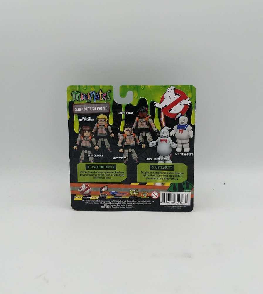MiniMates Ghostbusters Phase Four Rowan & Mr. Stay-Puft 2016