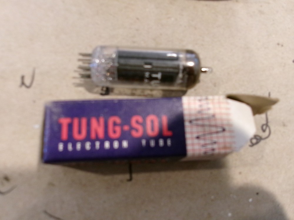 OEM VINTAGE ELECTRONIC TUBE TUNG-SOL 12DL8