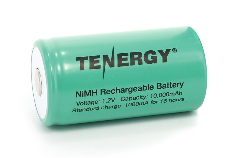 Tenergy 2/3A AA C D F NiMH 1.2V Battery Sizes Cells With or Without Tabs LOT