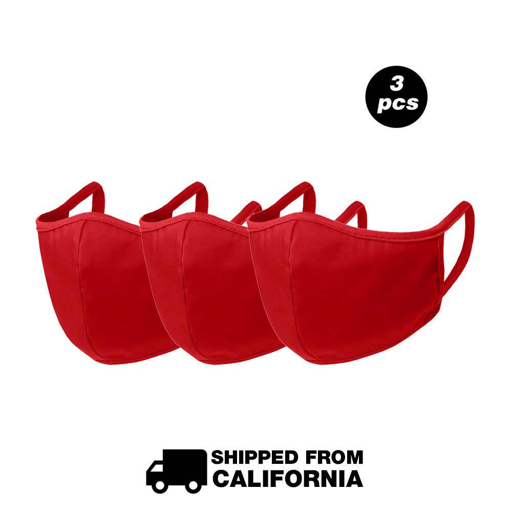 [Ship from USA] Washable Cotton Face Mask