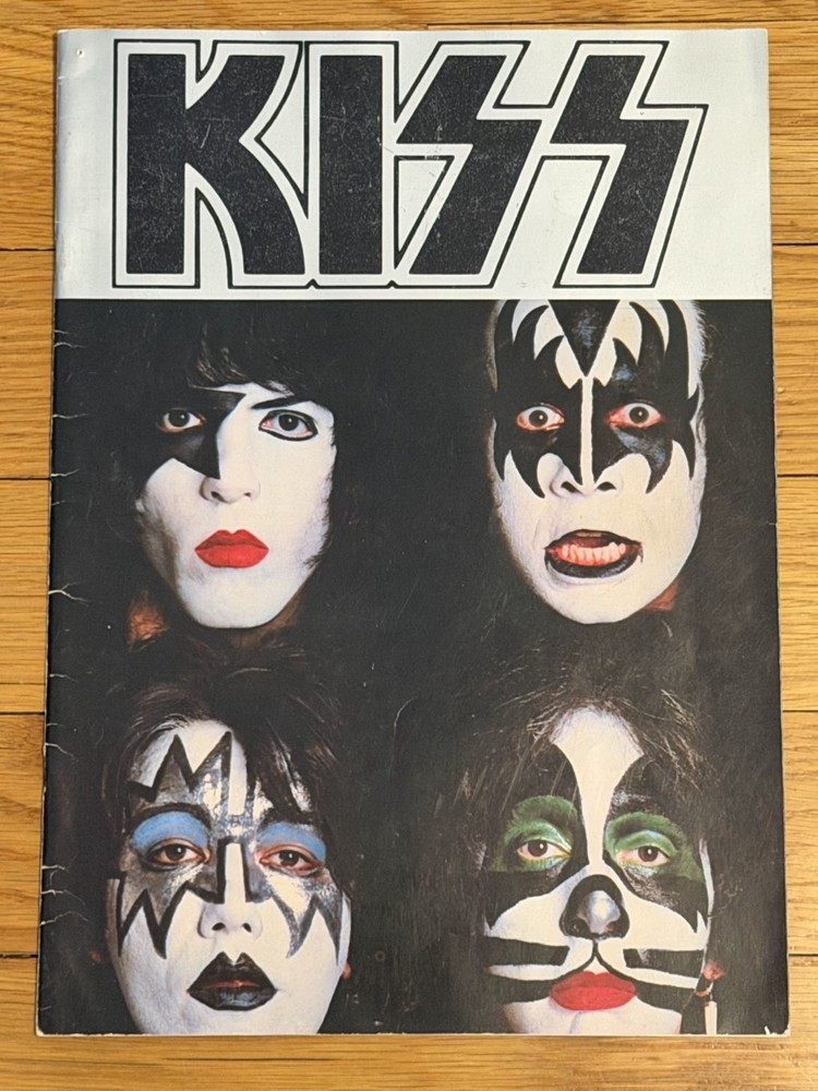 VINTAGE KISS ORIGINAL 1979 DYNASTY TOUR CONCERT PROGRAM BOOK