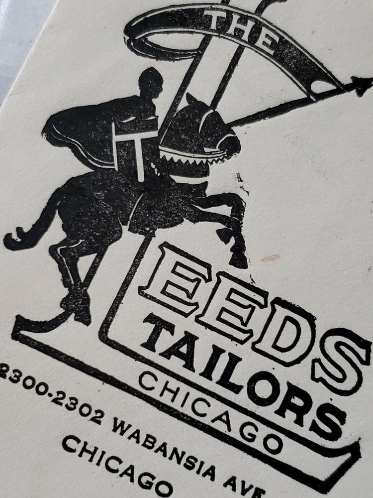 The Leeds Tailors Chicago Envelope