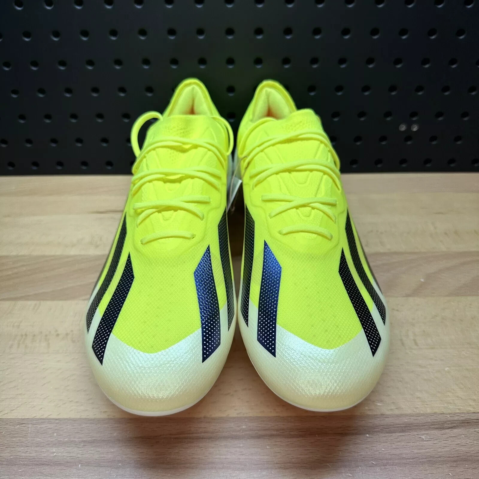 adidas X Crazyfast Elite F Soccer Cleats IE2376 Yellow Men's 7.5 / Women's 8.5