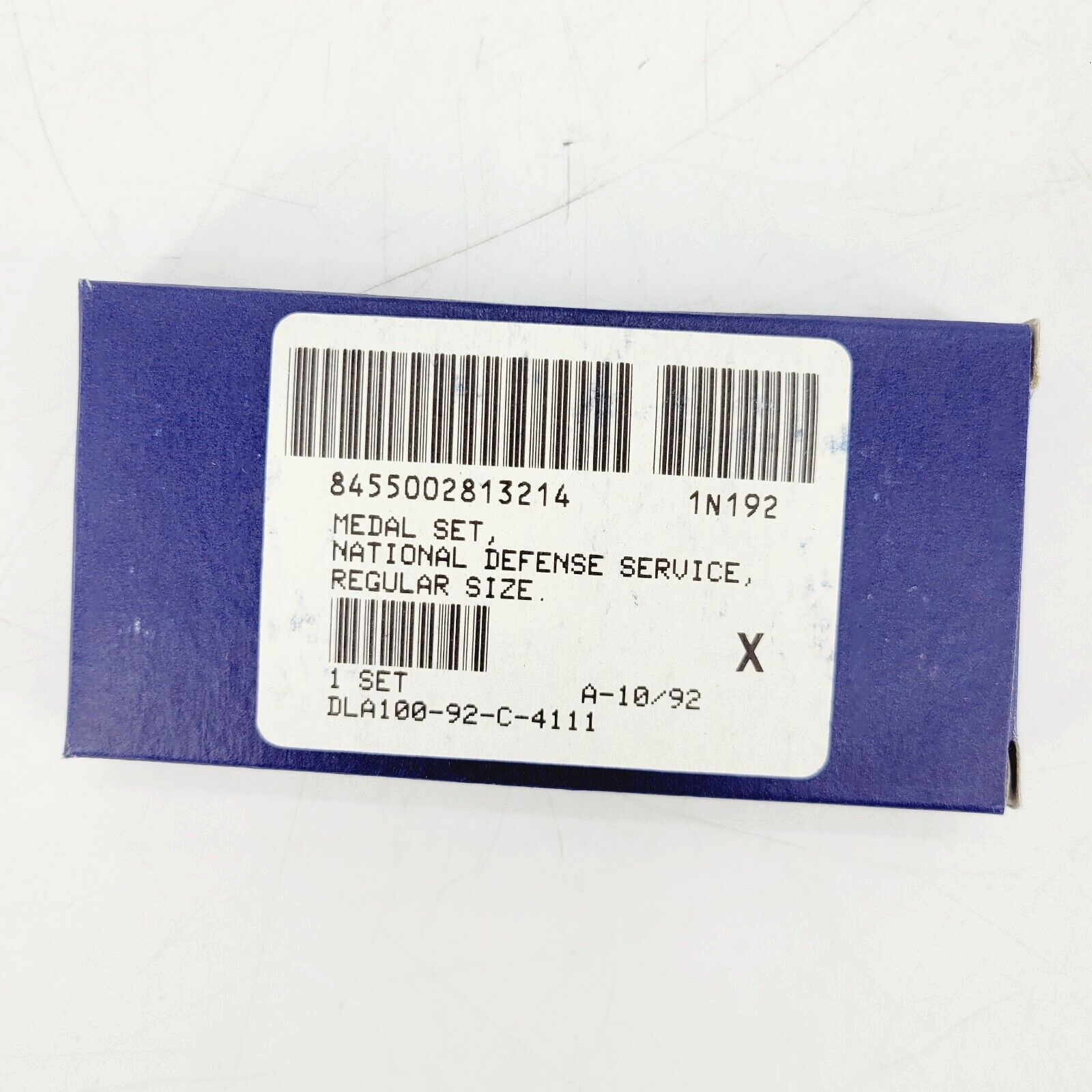 USGI National Defense Service Medal Set Full Size & Ribbon Bar 8455-00-281-3214