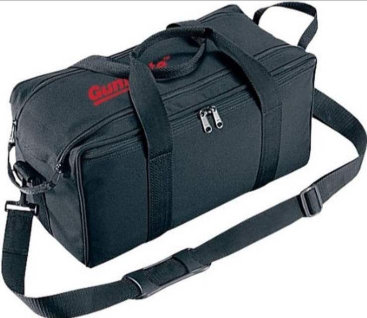 GunMate Range Bag with Removable Hook & Loop Dividers Black, NOS, New in Package