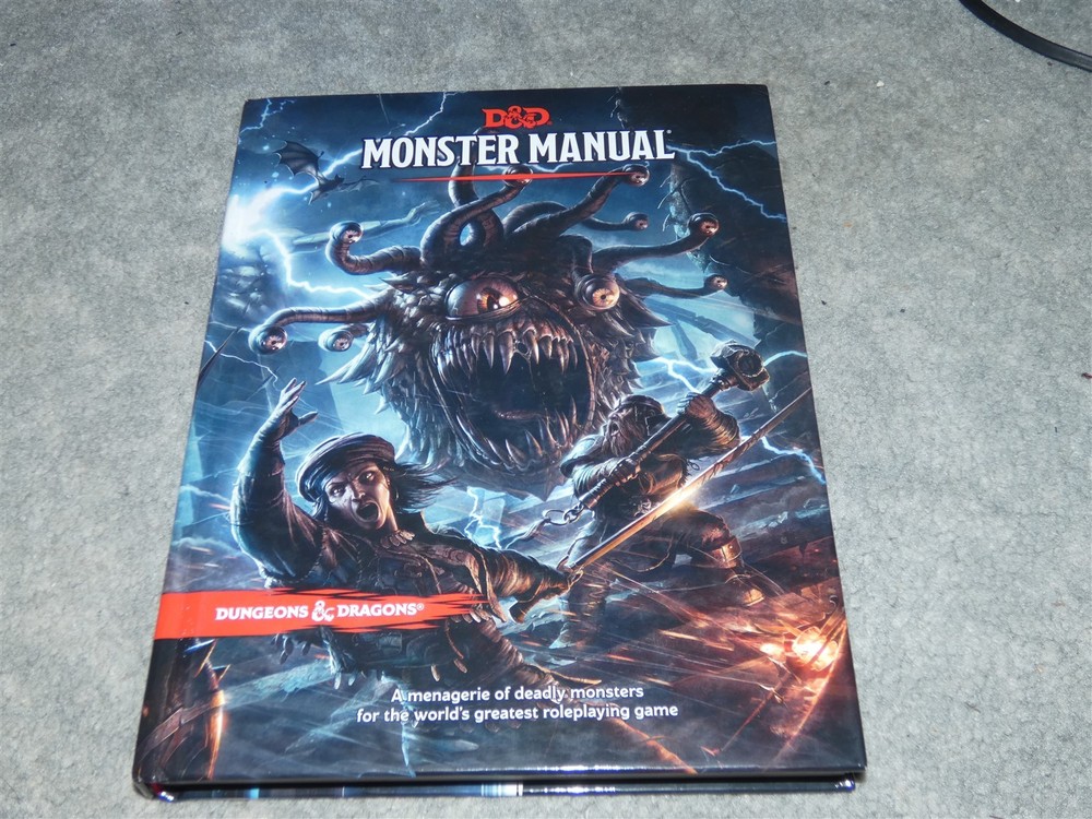 D&D 5E: Monster Manual Hardcover