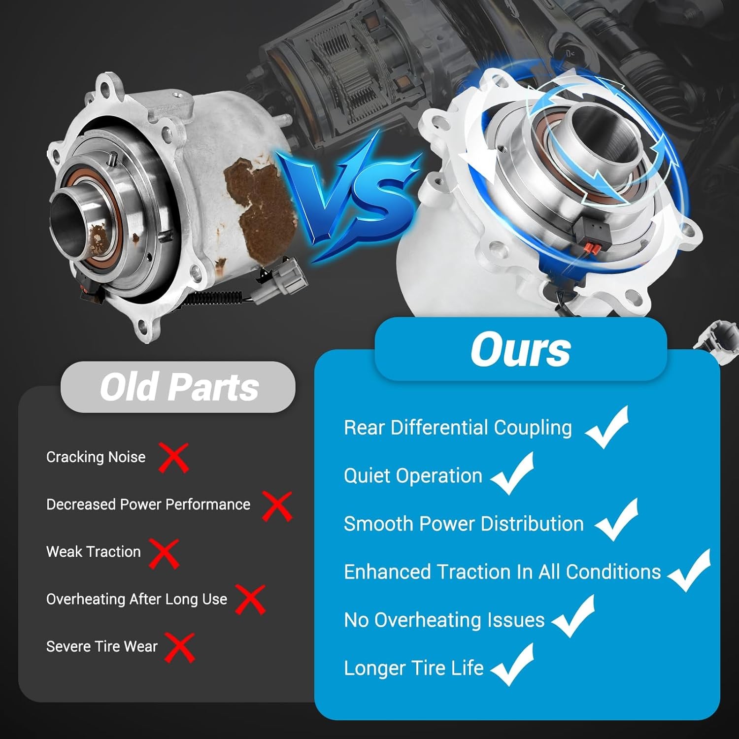 Rear Differential Coupling 387613KA0B For Infiniti QX60 Nissan Pathfinder 13-20
