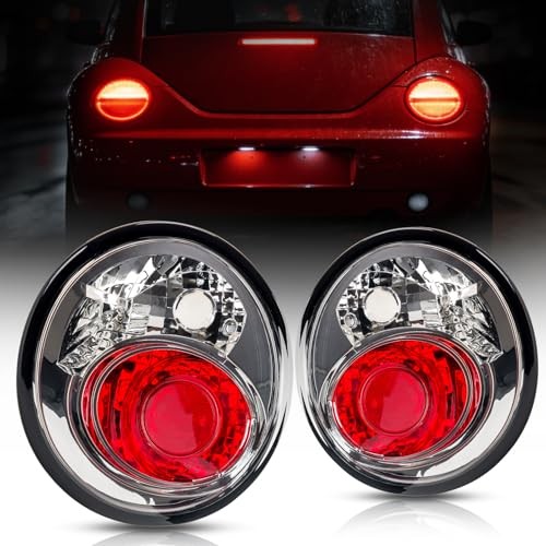 Tail Light Assembly Compatible with Beetle 1998 Black/for Beetle 1998-2005
