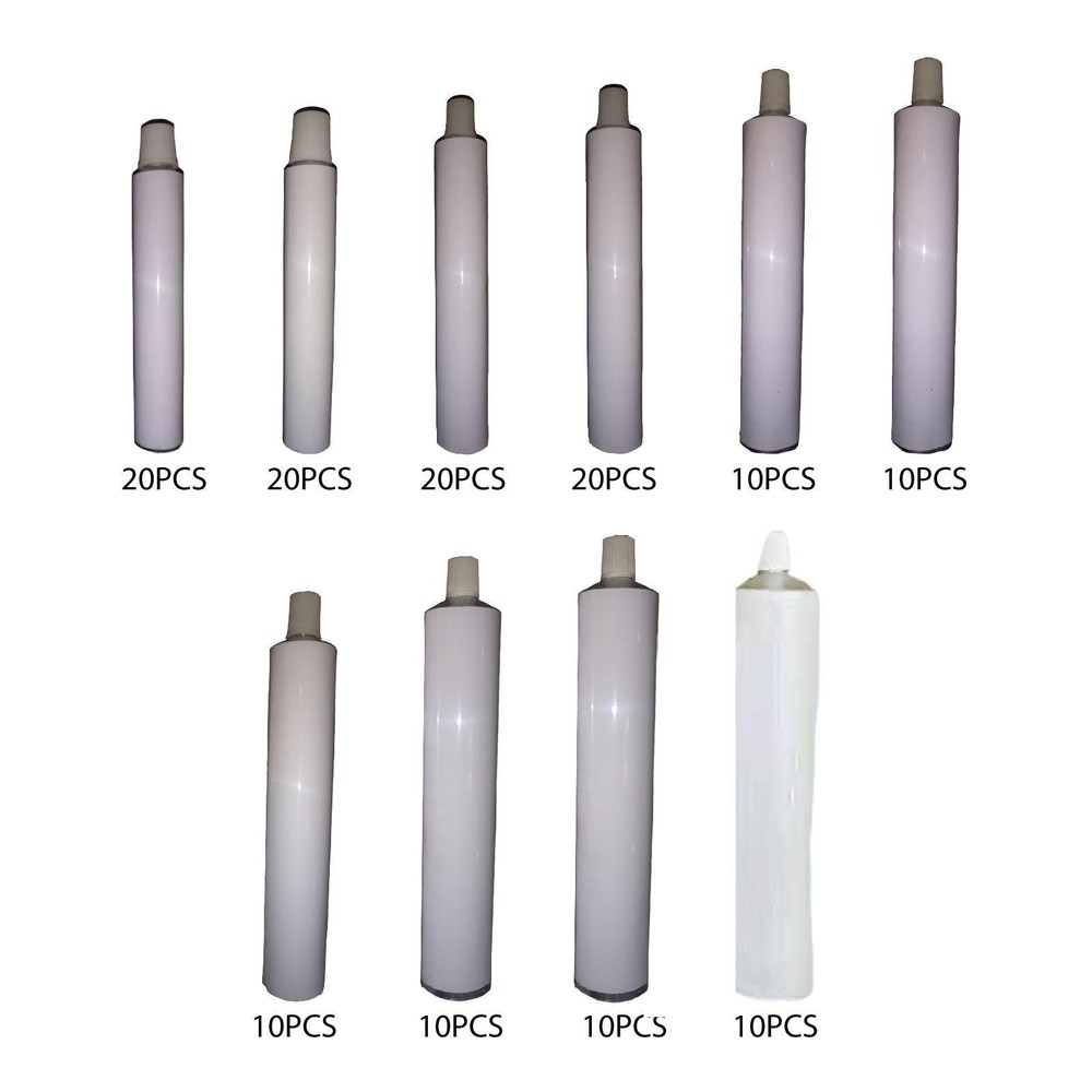 Refillable Container Toothpaste Storage Pigments Empty Aluminum Paint Tubes