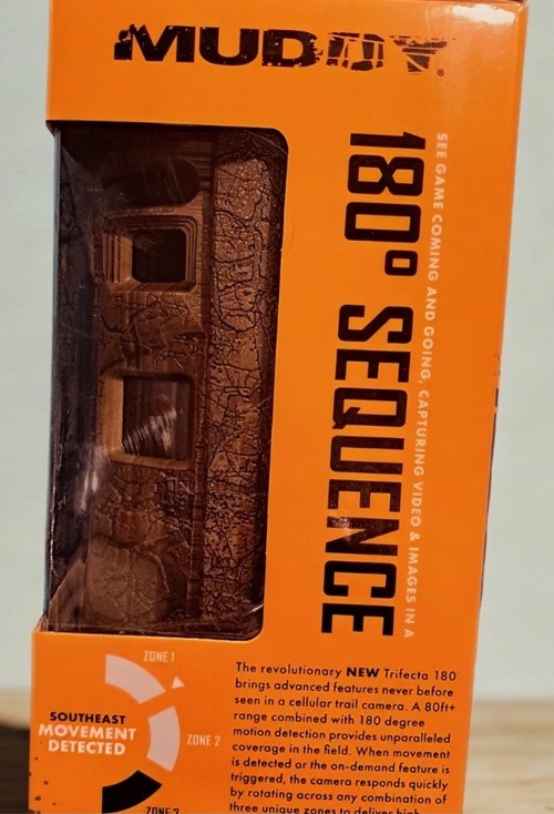 Muddy Trifecta 180 Cellular Trail Camera Brown