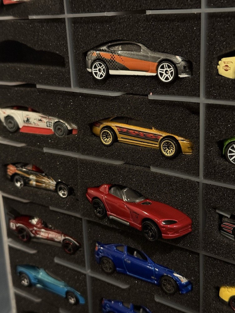 Hot Wheels Foam Inserts For Case 48pc