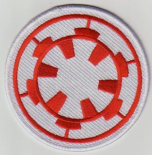 STAR WARS RED IMPERIAL 4 INCH PATCH - STW43