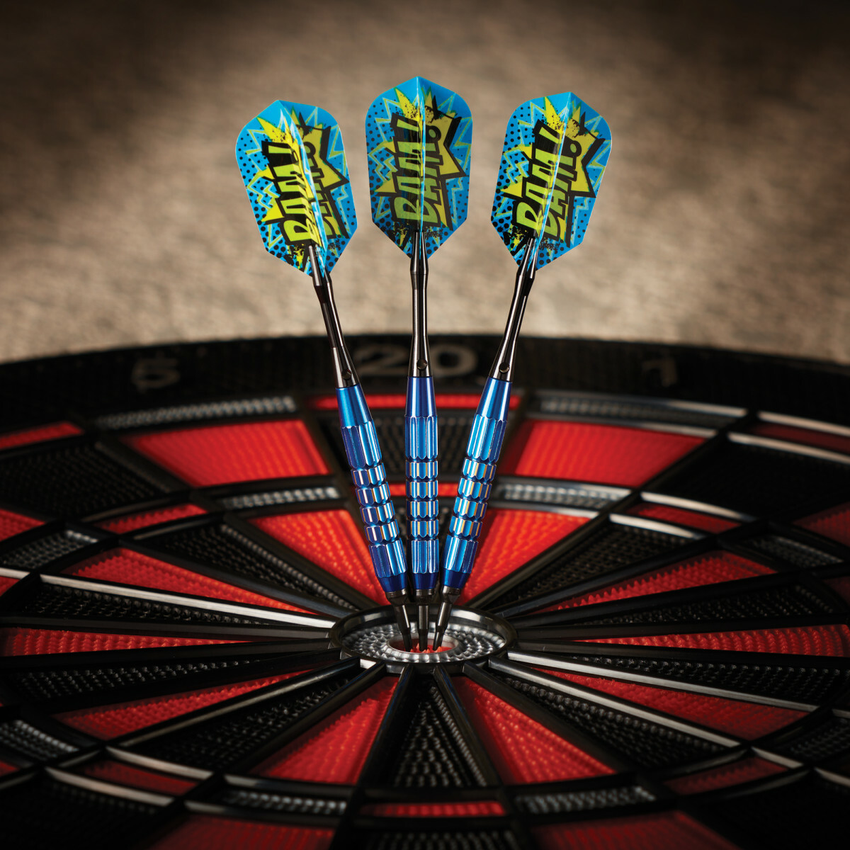 Viper Comix Soft Tip Darts - Dartboard Game Accessory - Blue - 18 Grams