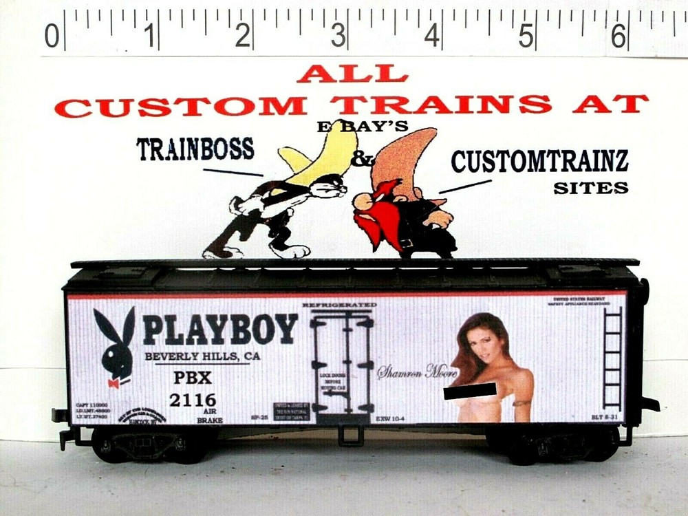 HO SCALE CUSTOM LETTERED CENSORED PB  REEFER  2116 🐇🐇🐇🐇