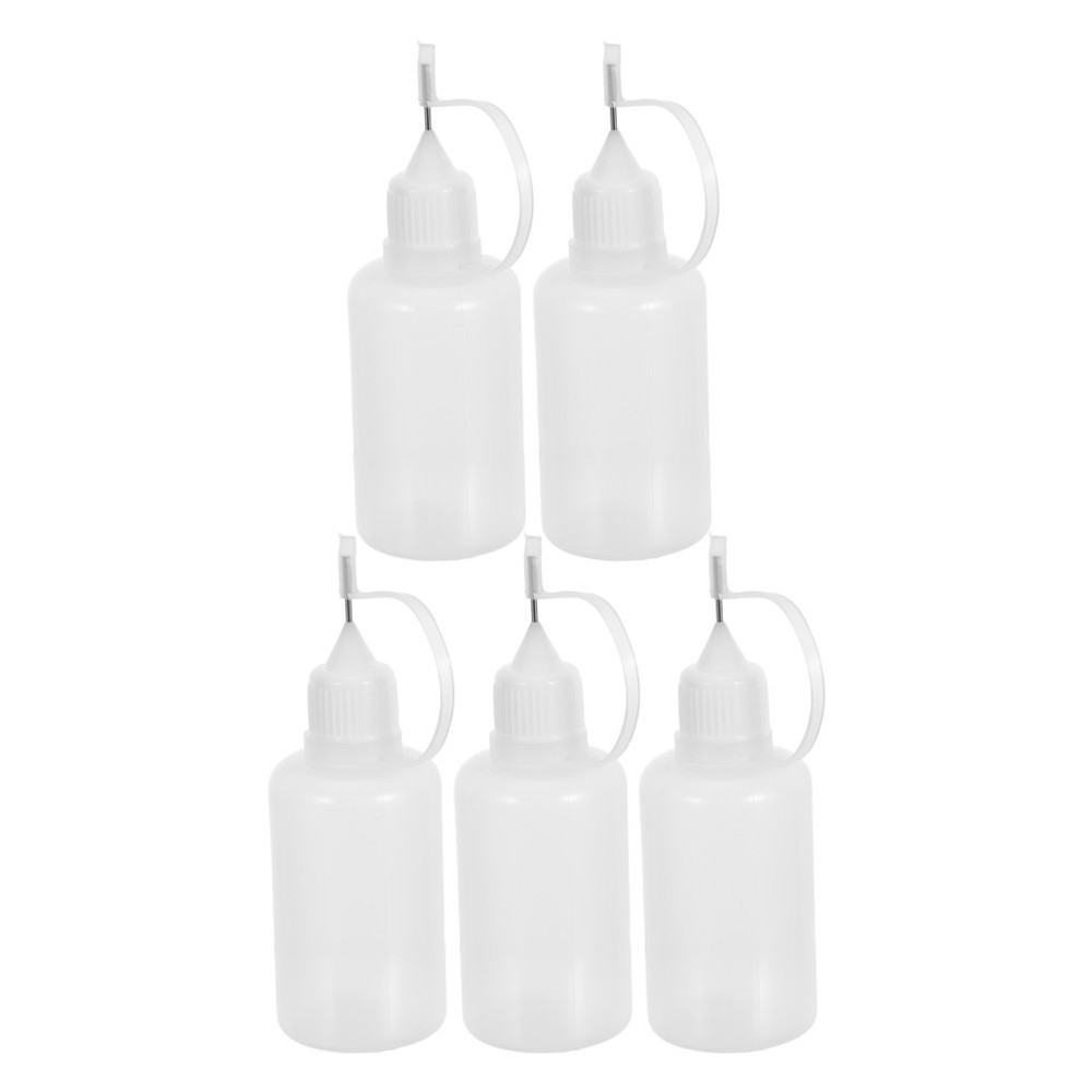 5 Pcs Dispensing and Bottling Needle Tip Applicator Fine Glue
