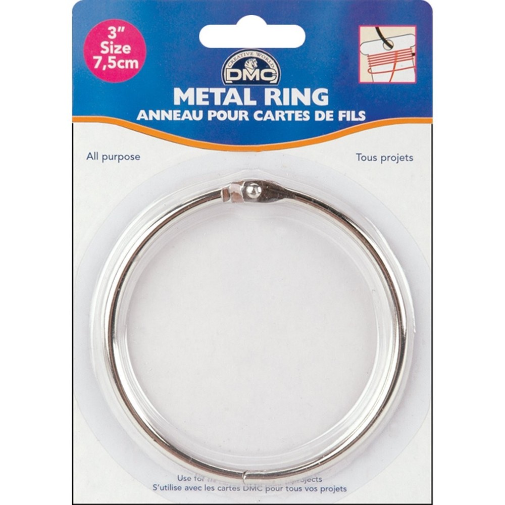 Metal Ring 3", 1/Pkg