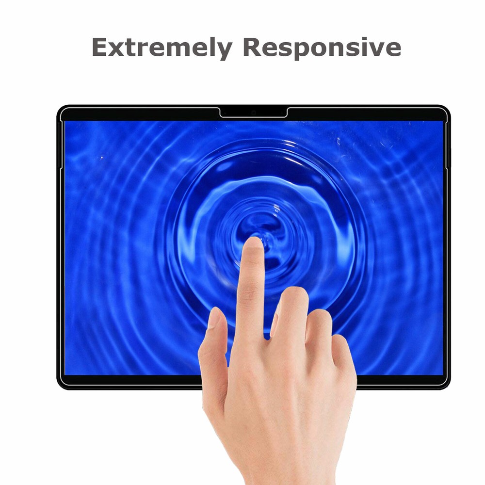(2 Pack) Microsoft Surface Pro X 13" 2019 Clear Tempered Glass Screen Protector