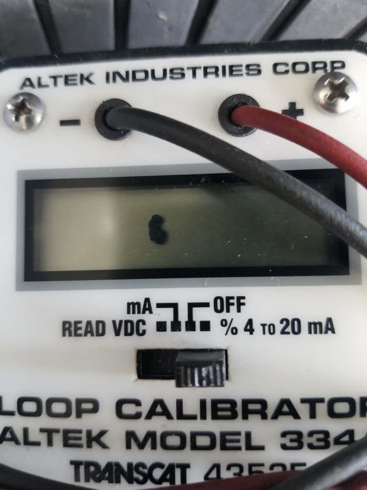 Altek Model 334A Loop Calibrator SET