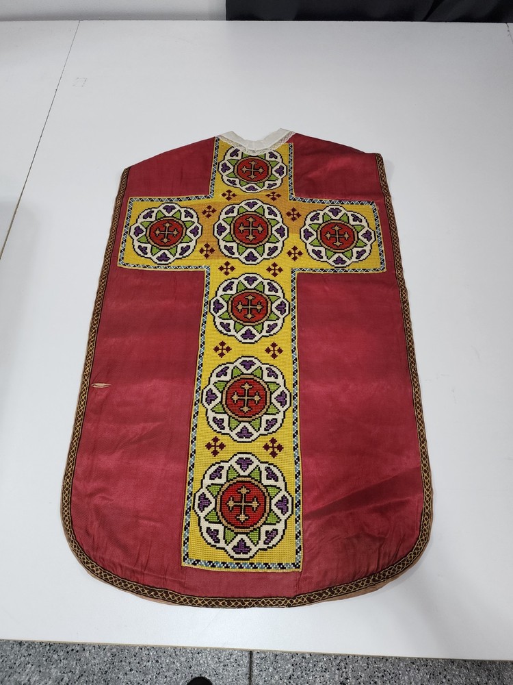 Antique Fiddleback Chasuble