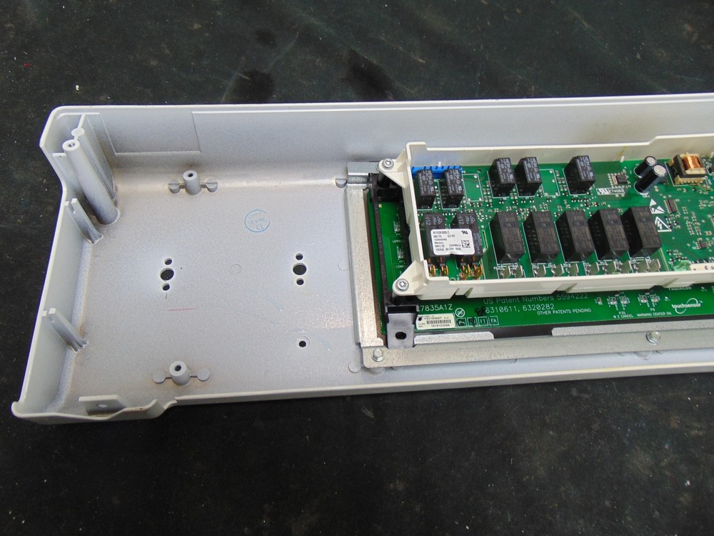 KitchenAid Electric Range KERS505XWH00 Control Panel Assembly with Board