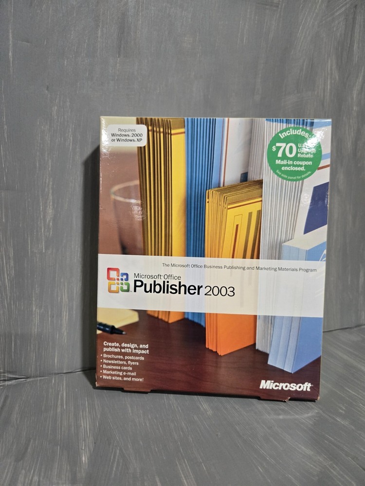 Microsoft Publisher 2003 _ Full Version _ For Windows
