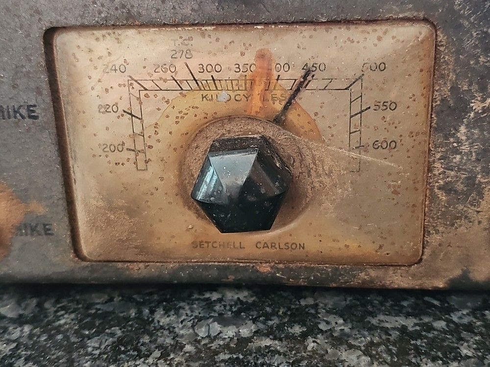Setchell Carlson Tube Meter Rare