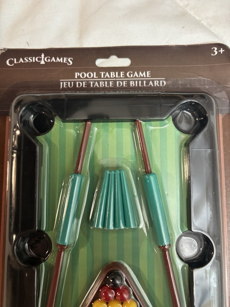 Mini Pool Table for Kids Fun Billiards Tabletop Games Small Pool Tabletop Game