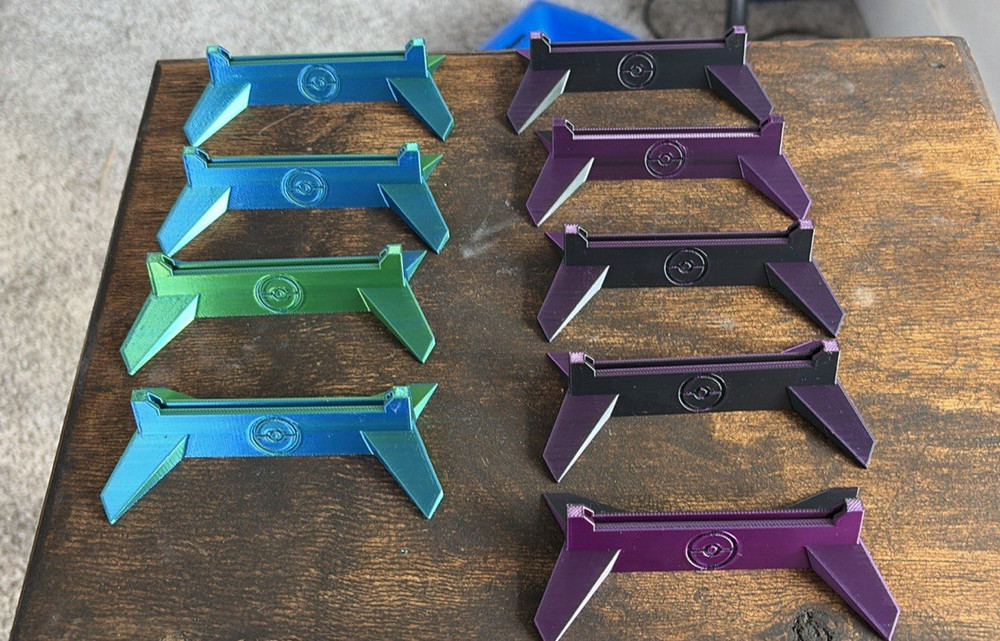 X10 Top Loader Card Stands, multi-colors available