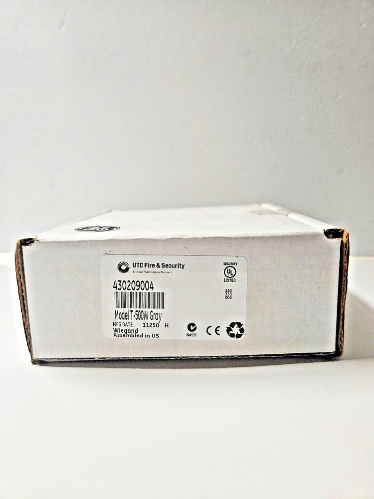 UTC Fire & Security GE T-500W Gray Access Card Reader NEW (Open Box)