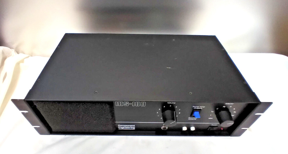 Component Engineering MS-100, Booth Monitor / Amplifier, Rack Mount