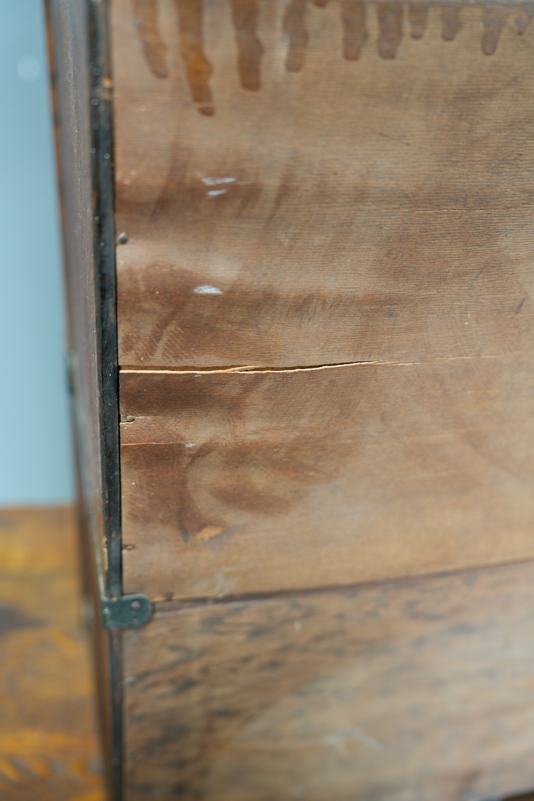 Vintage Macey Lawyer Barrister Bookcase shelf wood Cabinet Glass Doors Antique