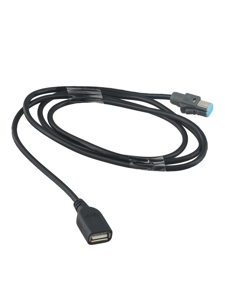 Direct Installation CD Audio Radio Player Cable 4Pin USB Cable ABS Material