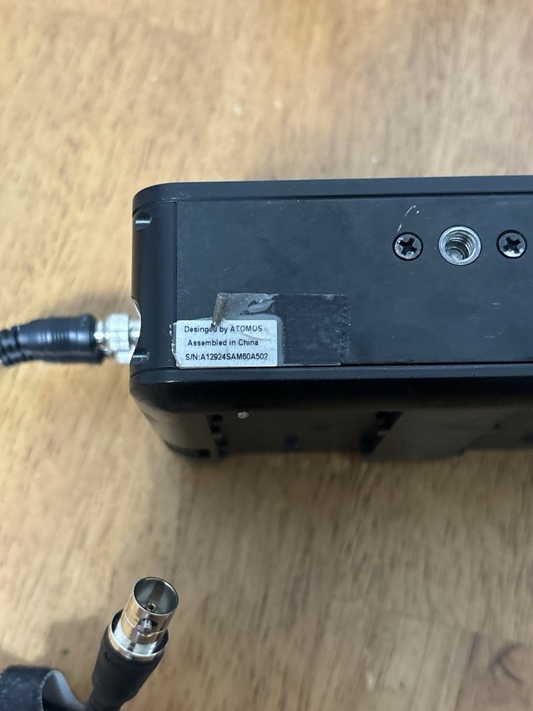 Atomos Samurai HD-SDI Recorder Includes Handle ! Untested As Is ! Read